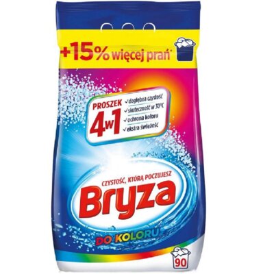Proszek do prania BRYZA 4w1 Color 5.85 kg do kolorowych tkanin
