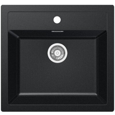 Zlewozmywak jednokomorowy FRANKE Sirius SID 610-49 114.0205.049 Onyx 53x56
