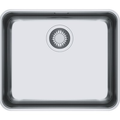 Zlewozmywak jednokomorowy FRANKE Aton ANX 110-48 122.0204.649 Stalowy 43x51 bez syfonu