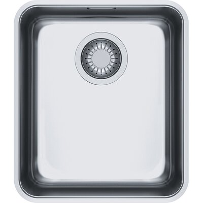 Zlewozmywak jednokomorowy FRANKE Aton ANX 110-34 122.0204.647 Stal szlachetna 43x37 bez syfonu