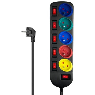 Przedłużacz DPM PPS50 1.5 m Czarny