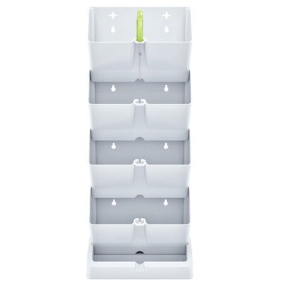 Ogród wertykalny stojący PROSPERPLAST IO1W200 (19,5 x 11,4 x 47,5 cm) 1L Biały