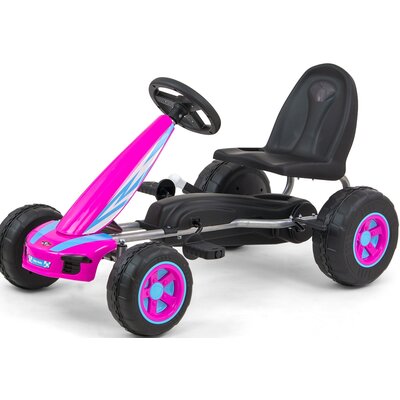 Gokart na pedały MILLY MALLY Viper Różowy