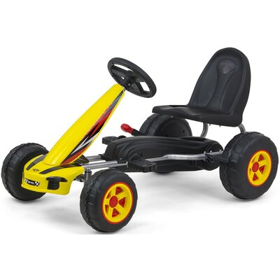 Gokart na pedały MILLY MALLY Viper Żółty