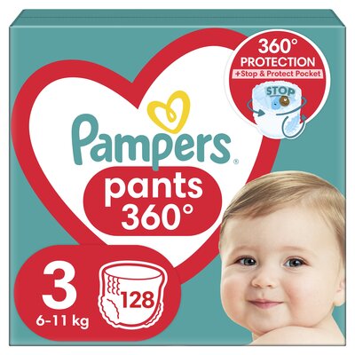 Pieluchomajtki PAMPERS Pants 3 Midi (128 szt.)