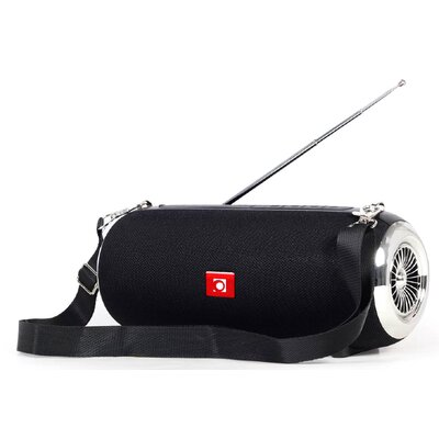 Głośnik mobilny GEMBIRD SPK-BT-17 Radio FM Czarny