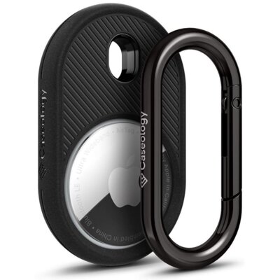 Brelok CASEOLOGY Vault do Apple AirTag 1/2 Czarny