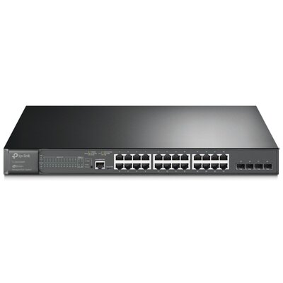 Switch TP-LINK TL-SG3428MP Gigabit Ethernet, 30 portów, Funkcja PoE, Zarządzalny