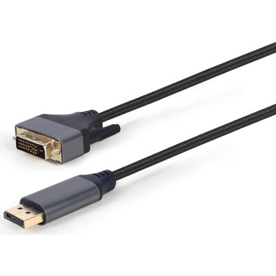 Kabel DisplayPort - DVI-D Dual Link GEMBIRD CC-DPM-DVIM-4K-6 1.8 m