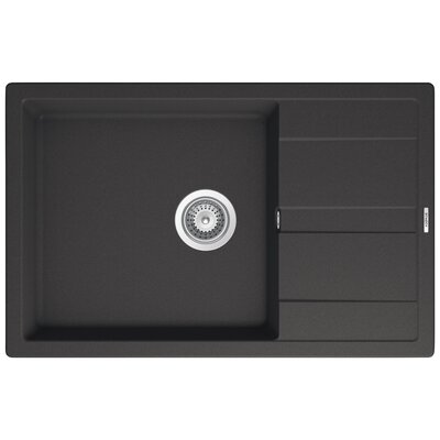 Zlewozmywak SCHOCK Manhattan D-100LS Onyx