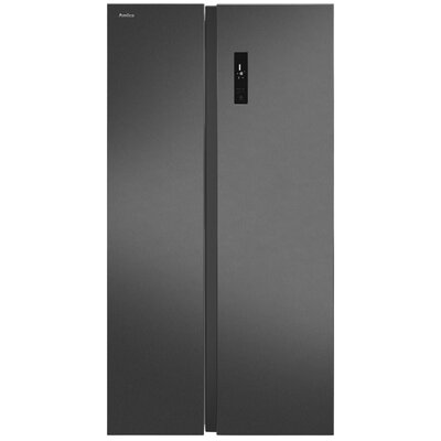 Lodówka AMICA FY5119.3DFBX Side by Side No frost 177cm Czarna