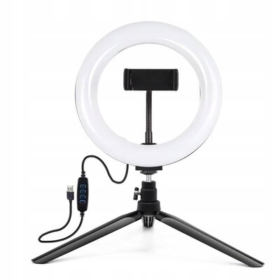 Lampa pierścieniowa PULUZ PKT3073B LED 20cm