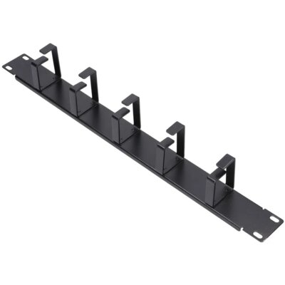 Organizer kabli EXTRALINK 6001 19" 1U Czarny
