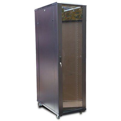 Szafa RACK EXTRALINK 19" 42U EX.14459 800 x 800 mm, Stojąca Czarny