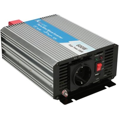Przetwornica EXTRALINK 12V na 230V 600W Czysta sinusoida