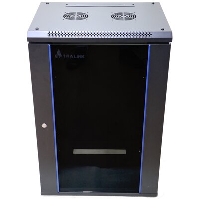 Szafa RACK EXTRALINK 19" 18U EX.16880 600 x 600 mm, Wisząca Czarny