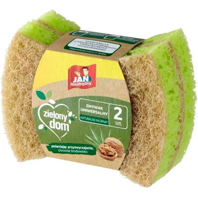 Gąbka do mycia naczyń JAN NIEZBĘDNY 8571036358 (2 sztuki)