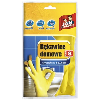 Rękawiczki lateksowe JAN NIEZBĘDNY ZZAJAN200 (rozmiar S)