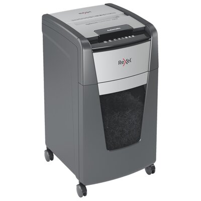 Niszczarka REXEL Optimum AutoFeed+ 225X 2020225XEU 60 L, P-4, Konfetti, Automatyczny Start/Stop, Funkcja cofania