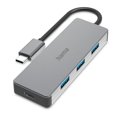Hub HAMA 200105 USB Typu C, Pasywny