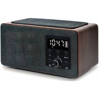 Radiobudzik MANTA RDI910WC ładowanie indukcyjne telefonu