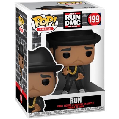 Funko 47168 POP Rocks DMC-Run kolekcjonerska zabawka, wielokolorowa