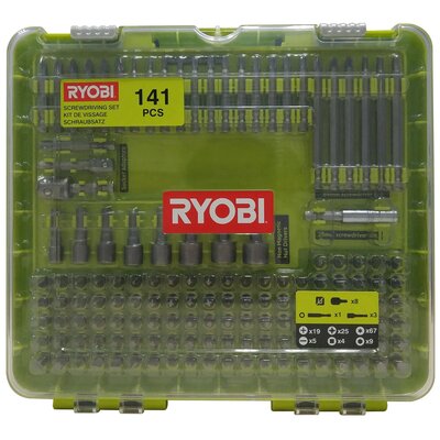 Zestaw bitów RYOBI RAKD141 (141 szt.)