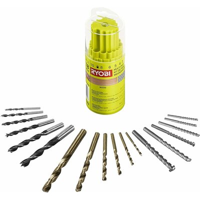 Zestaw wierteł RYOBI RAK18DMIX (18 szt.)