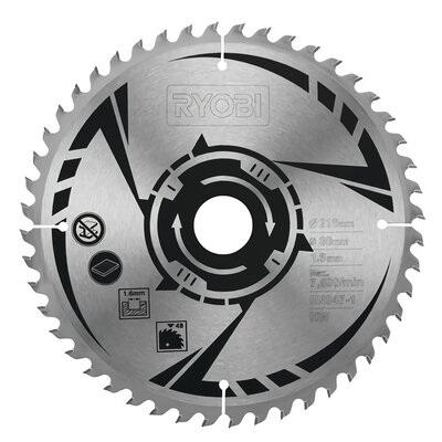 Tarcza do cięcia RYOBI SB216K16T48A1 216 mm