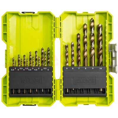Zestaw wierteł RYOBI RAK19HSS2 (19 szt.)