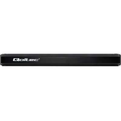 Organizer kabli QOLTEC 54476 19" 1U Czarny