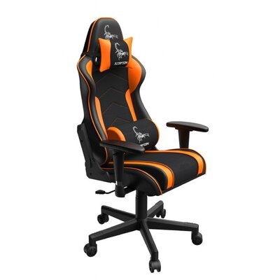 Fotel GEMBIRD Scorpion Czarno-pomarańczowy