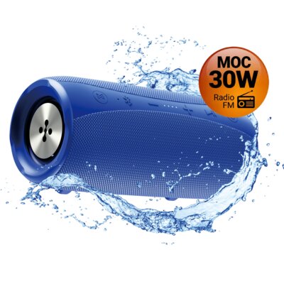 Głośnik mobilny XMUSIC BTS850B Radio FM Niebieski