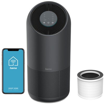 Oczyszczacz powietrza HAMA Smart Czarny