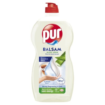 Płyn do mycia naczyń PUR Sekrety Pielęgnacji Aloe Vera 1200 ml