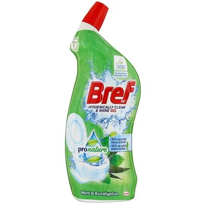 Żel do czyszczenia toalety BREF Pro Nature Mięta i Eukaliptus 700 ml