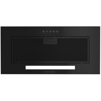 Okap GÖTZE & JENSEN BH400KM Czarne szkło 415m3/h 64dB klasa C Włącznik i wyłącznik oświetlenia