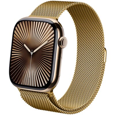 Pasek CRONG Milano Steel do Apple Watch do koperty 38/40/41/42mm Złoty
