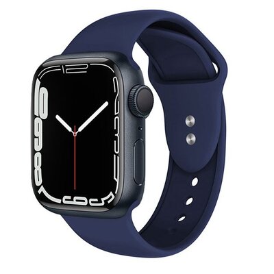 Pasek CRONG Liquid do Apple Watch do koperty 44/45/46/49mm Granatowy