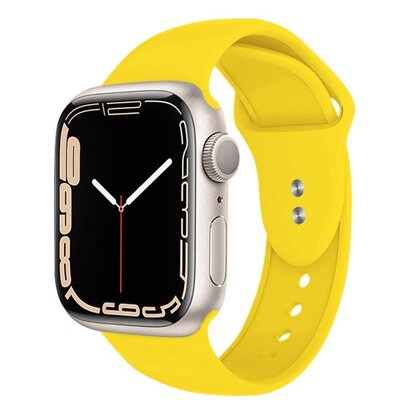 Pasek CRONG Liquid do Apple Watch do koperty 38/40/41/42mm Żółty