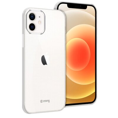 Etui CRONG Crystal Slim Cover do Apple iPhone 12/12 Pro Przezroczysty