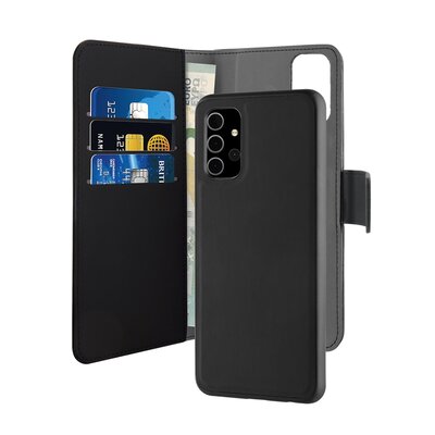 Etui PURO Wallet Detachable 2w1 do Samsung Galaxy A32 5G Czarny
