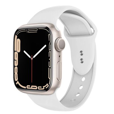 Pasek CRONG Liquid do Apple Watch (38/40/41/42mm) Biały