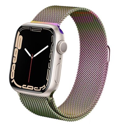 Фото - Ремінець для годинника / браслета CRONG Pasek  Milano Steel do Apple Watch  Wielokolorowy (38/40/41mm)