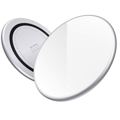 Zdjęcia - Ładowarka CRONG  indukcyjna  PowerSpot Fast Wireless Charger 15W Biały 