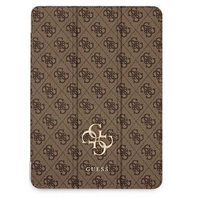 Etui na iPad Pro GUESS 4G Big Metal Logo Brązowy