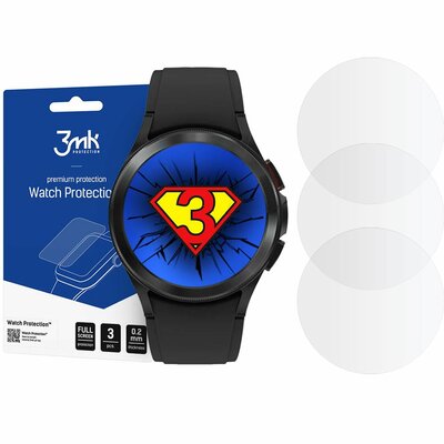 Szkło hybrydowe 3MK Watch Protection do Galaxy Watch 4 Classic 42mm