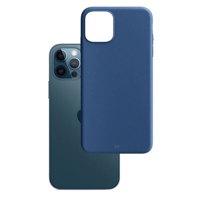 Etui 3MK Matt Case do Apple iPhone 12 Pro Max Granatowy