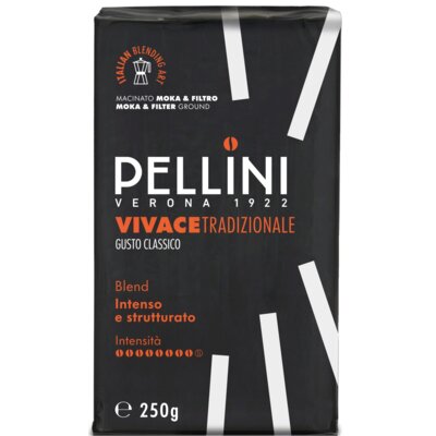 Kawa mielona PELLINI Tradizionale 0.25 kg