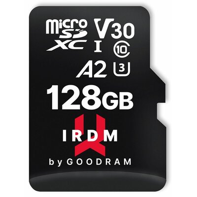 Karta pamięci GOODRAM IRDM microSDXC 128GB + Adapter